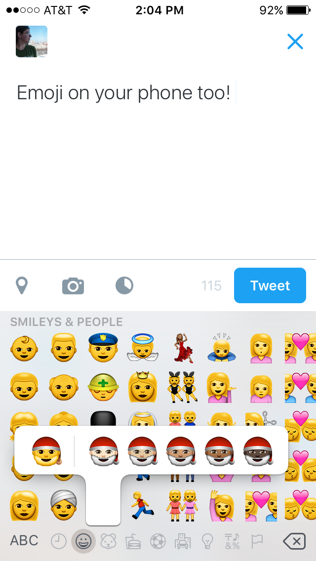 pull up emojis on mac