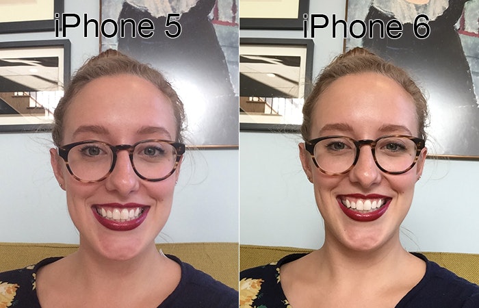 Does The iPhone 6 Take Better Selfies Than The iPhone 5? An