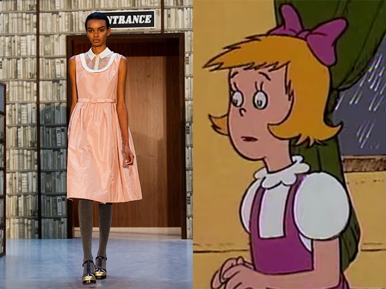 6 Fashion Week Outfits That Looked Remarkably Like Dr. Seuss Characters