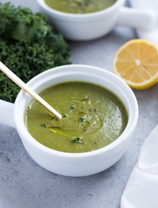 kale soup detoxifying recipes detox gluten dairy whole30 cutting sugar month try healthy re