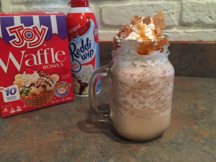 How To Make A Starbucks Caramel Waffle Cone Frappuccino At Home Bustle