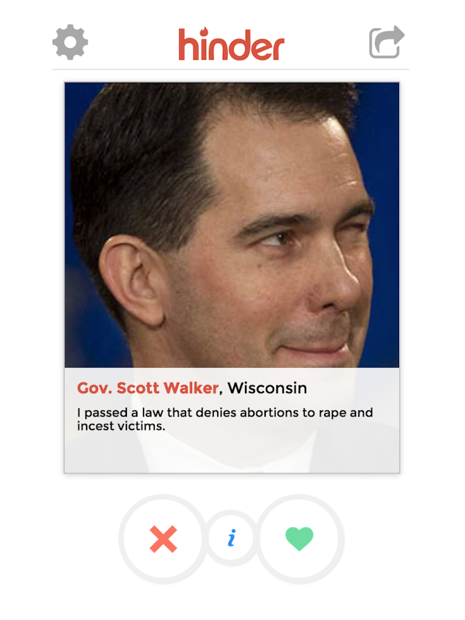 Hinder dating app