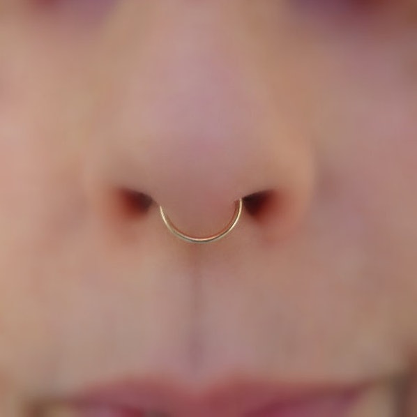 7 Delicate Septum Rings For The Pretty Piercee Dreaming Of Something