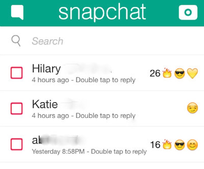 Things That Only Happen When You're Snapchatting Your BFF - PopBuzz