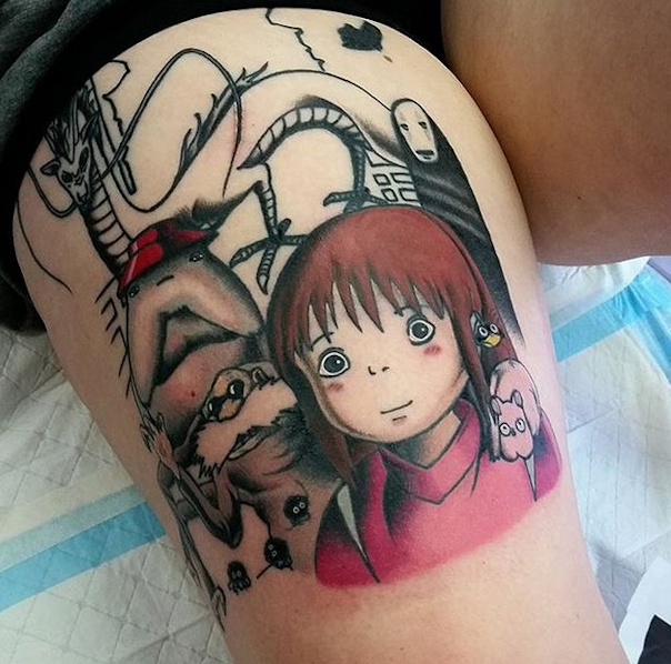 7 Studio Ghibli Tattoo Ideas For The Inkspired Anime Fan | Bustle