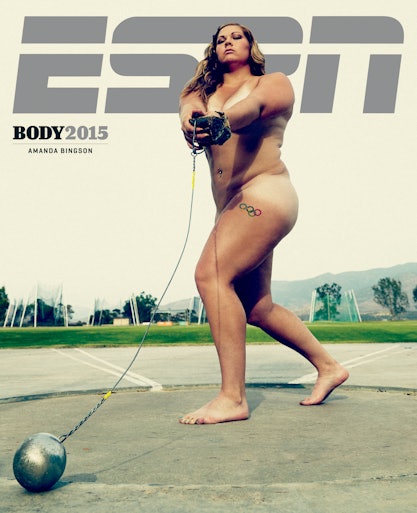 Olympic Athlete Amanda Bingson Covers Espn S Body Issue