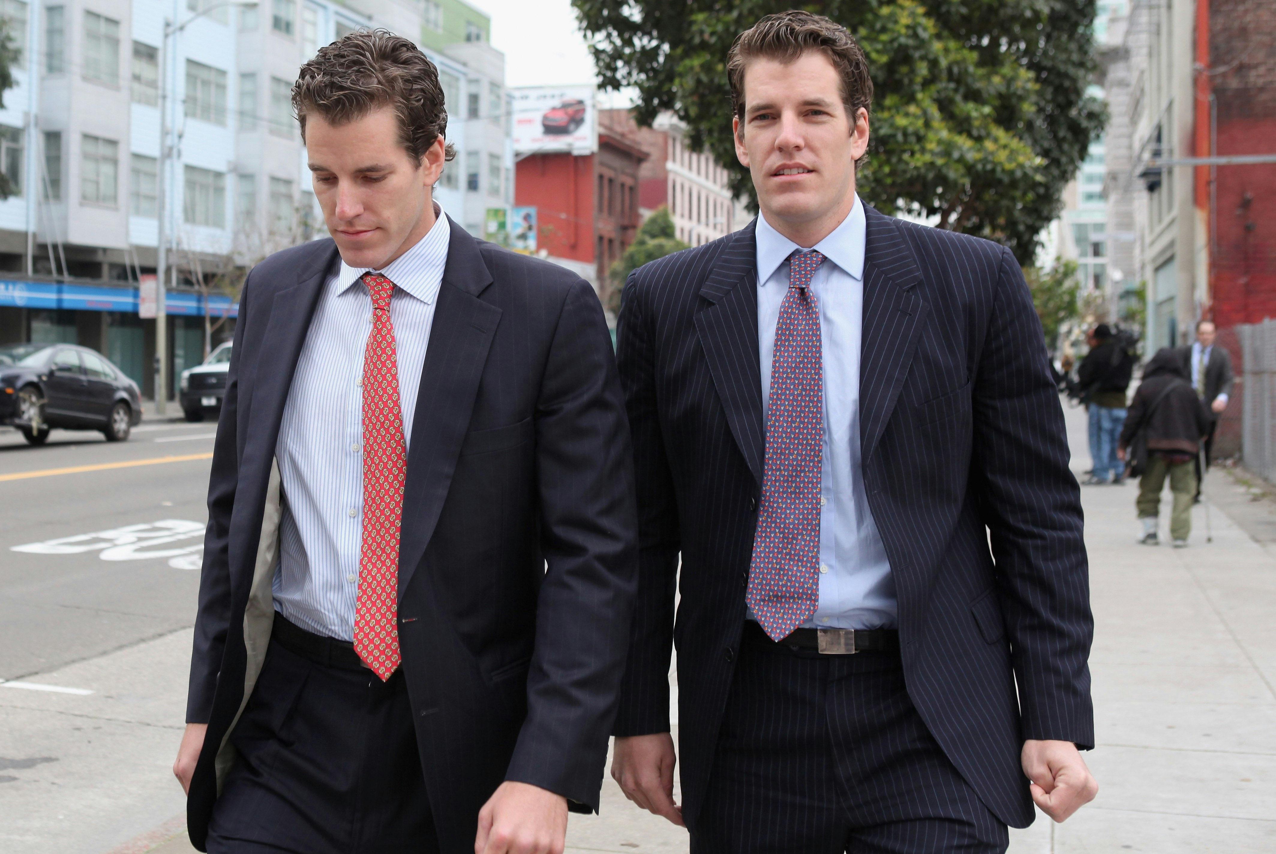 Winklevoss twins shirtless