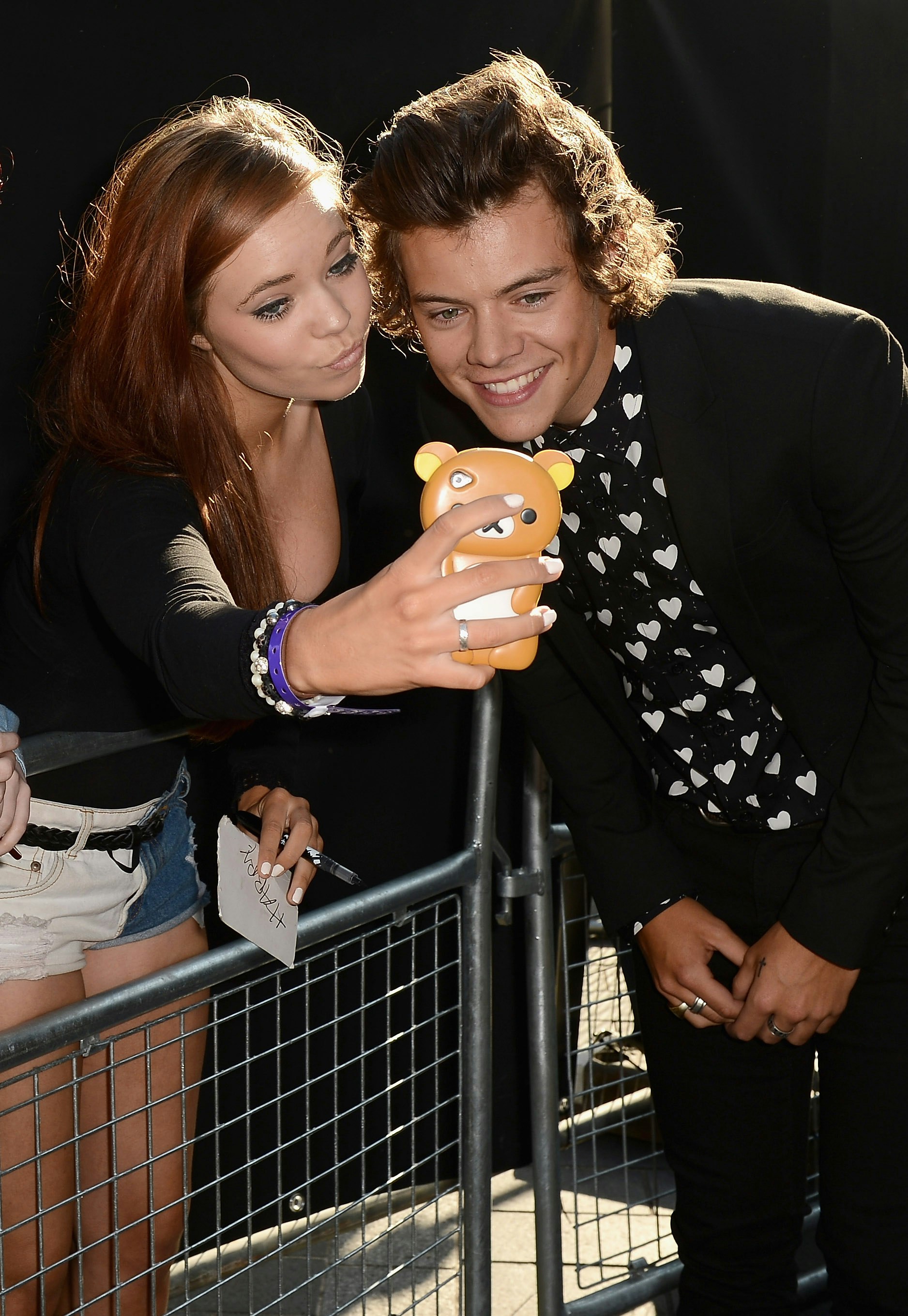 Fans meeting celebs