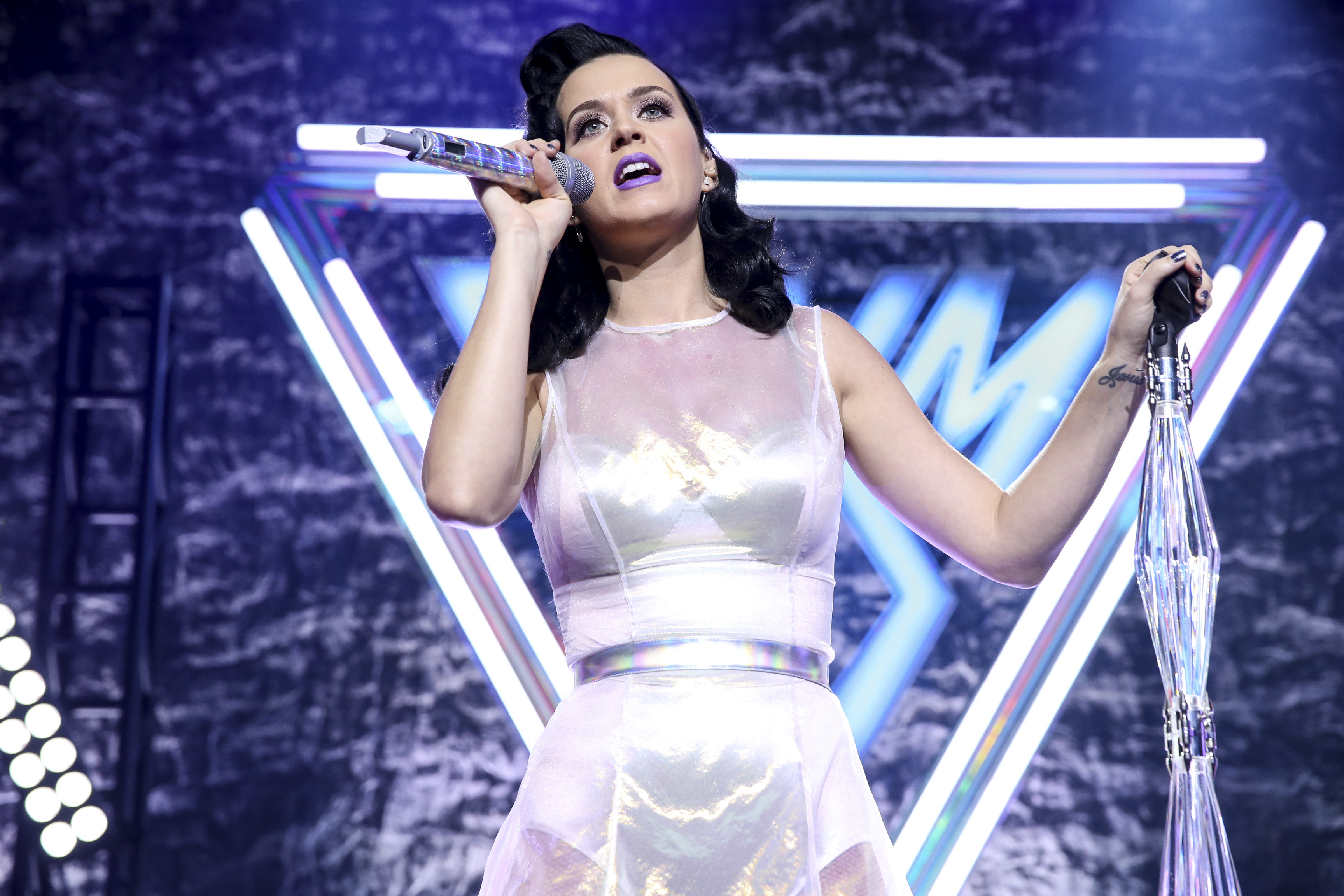 Katy Perry's About Female Pop Stars' Nudity May Be.