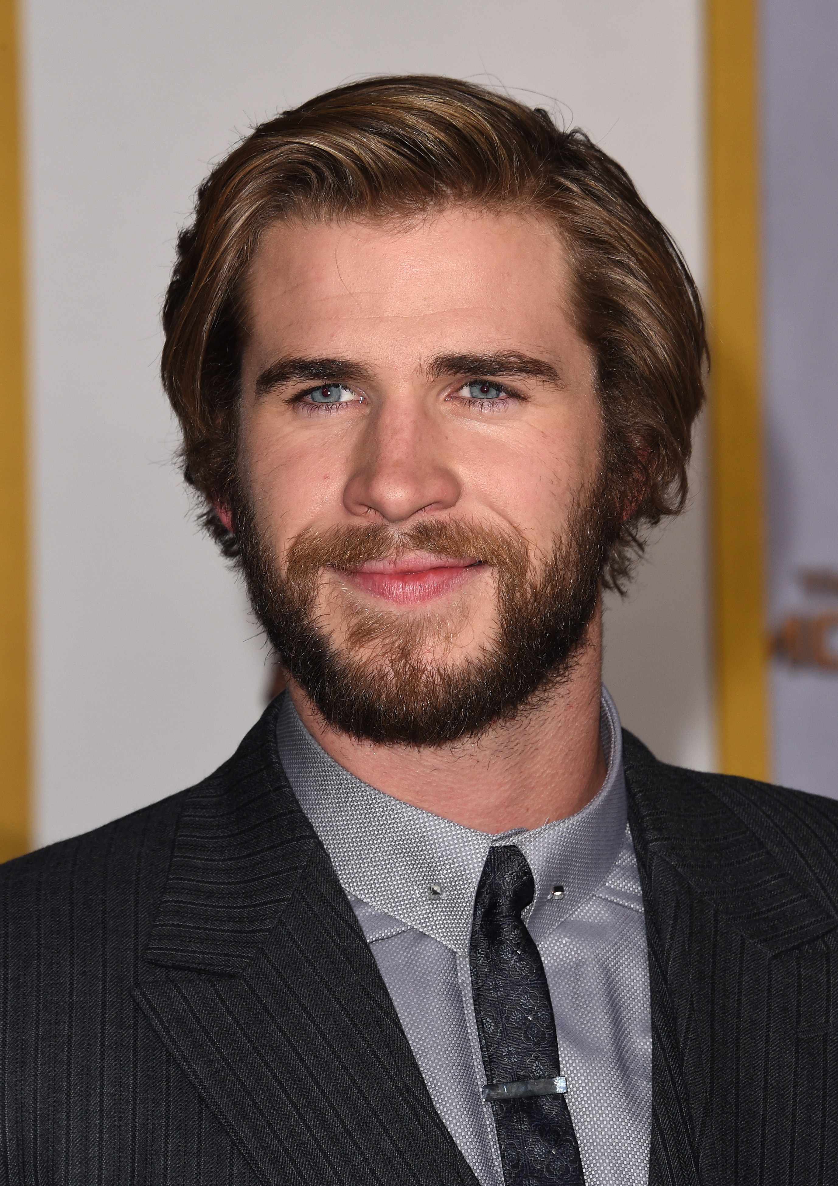 Liam Hemsworth Rocks Center Part Hair, Hits Us With Waves 