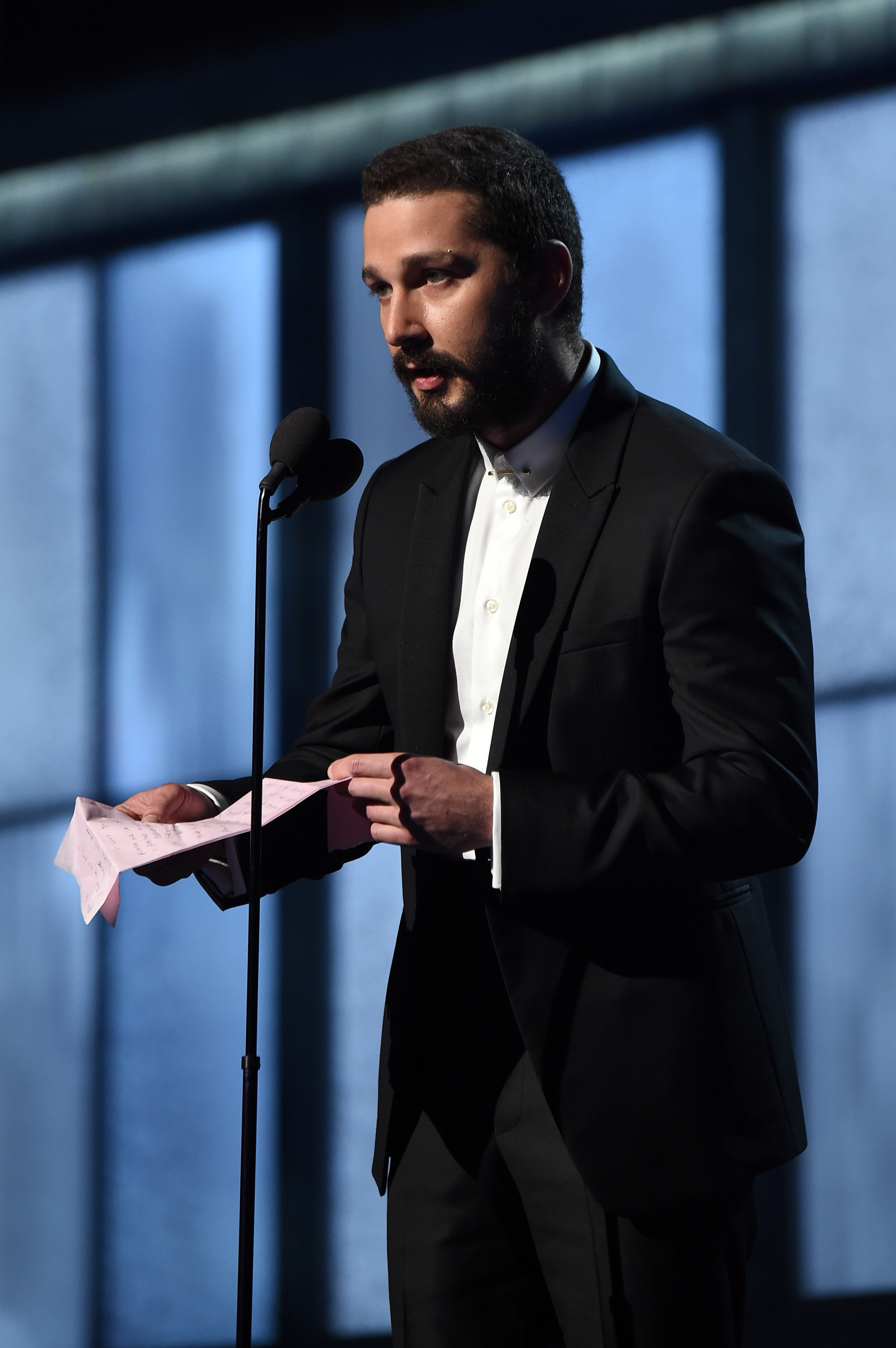 What Did Shia LaBeouf Read Before Sia's Grammy Performance? The Poem Might Be From An ...