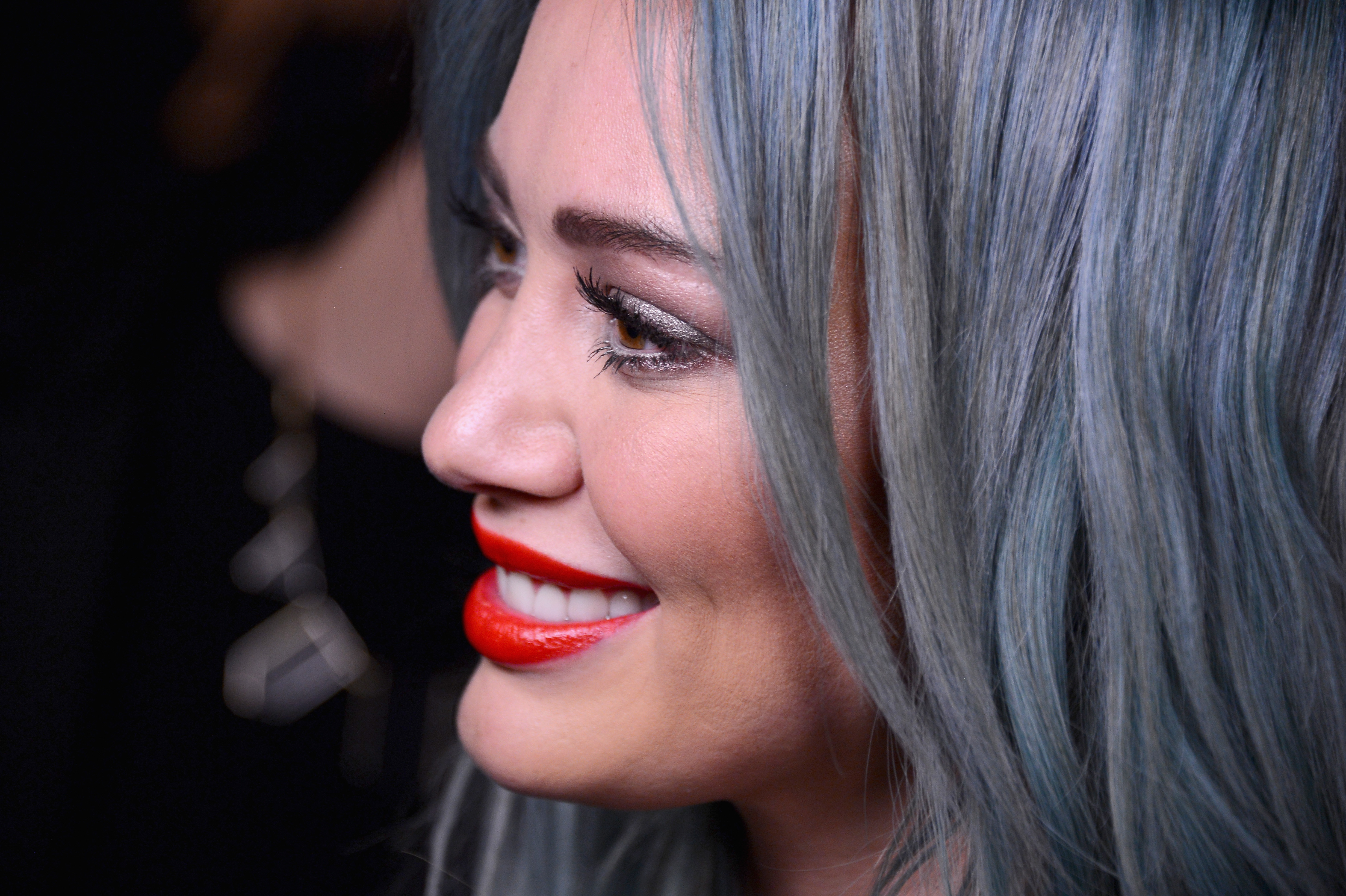 Hilary Duff In Purple Lipstick Means Fall Is Coming, So It's Time To