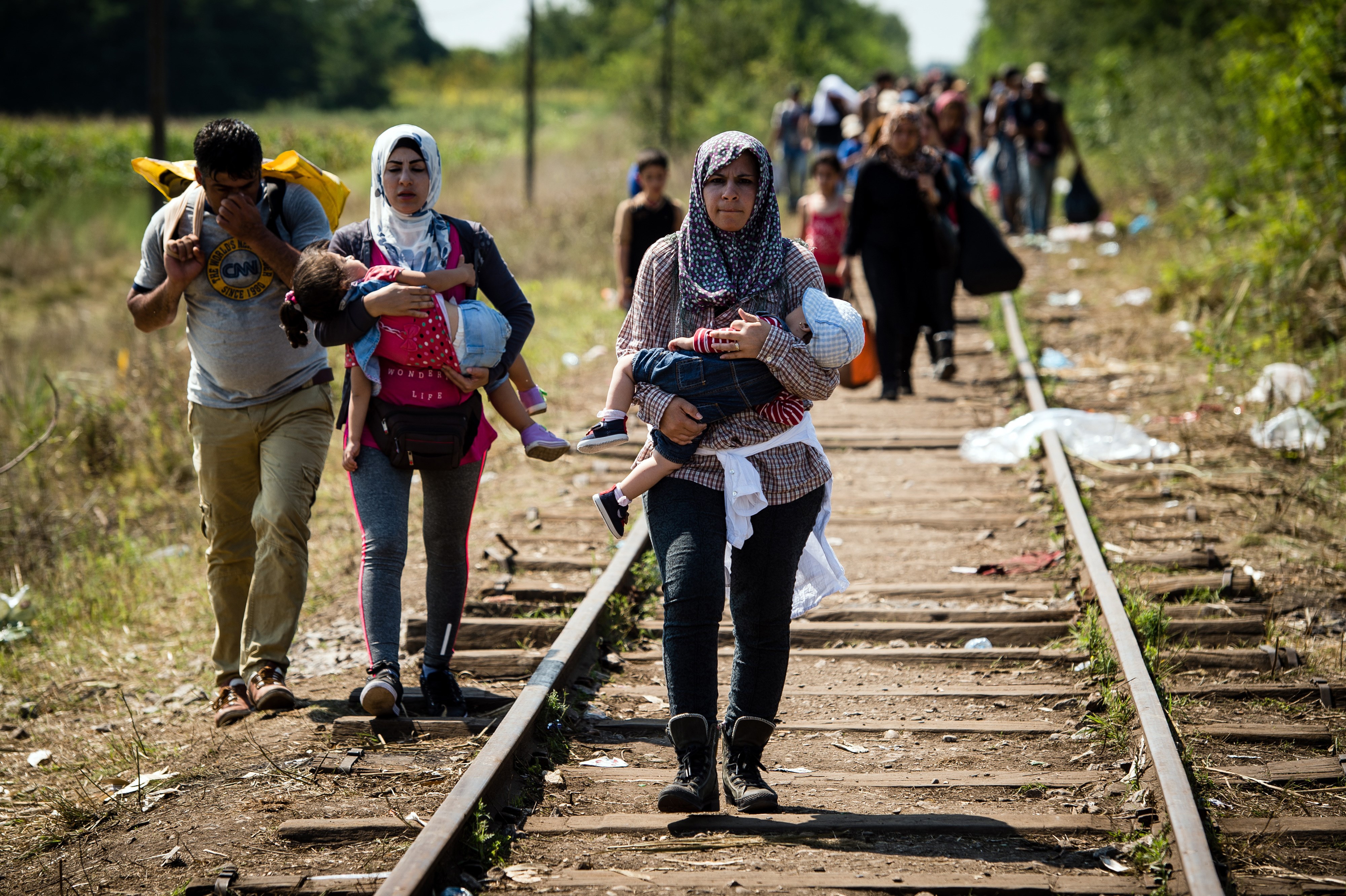 syrian refugees journey to europe