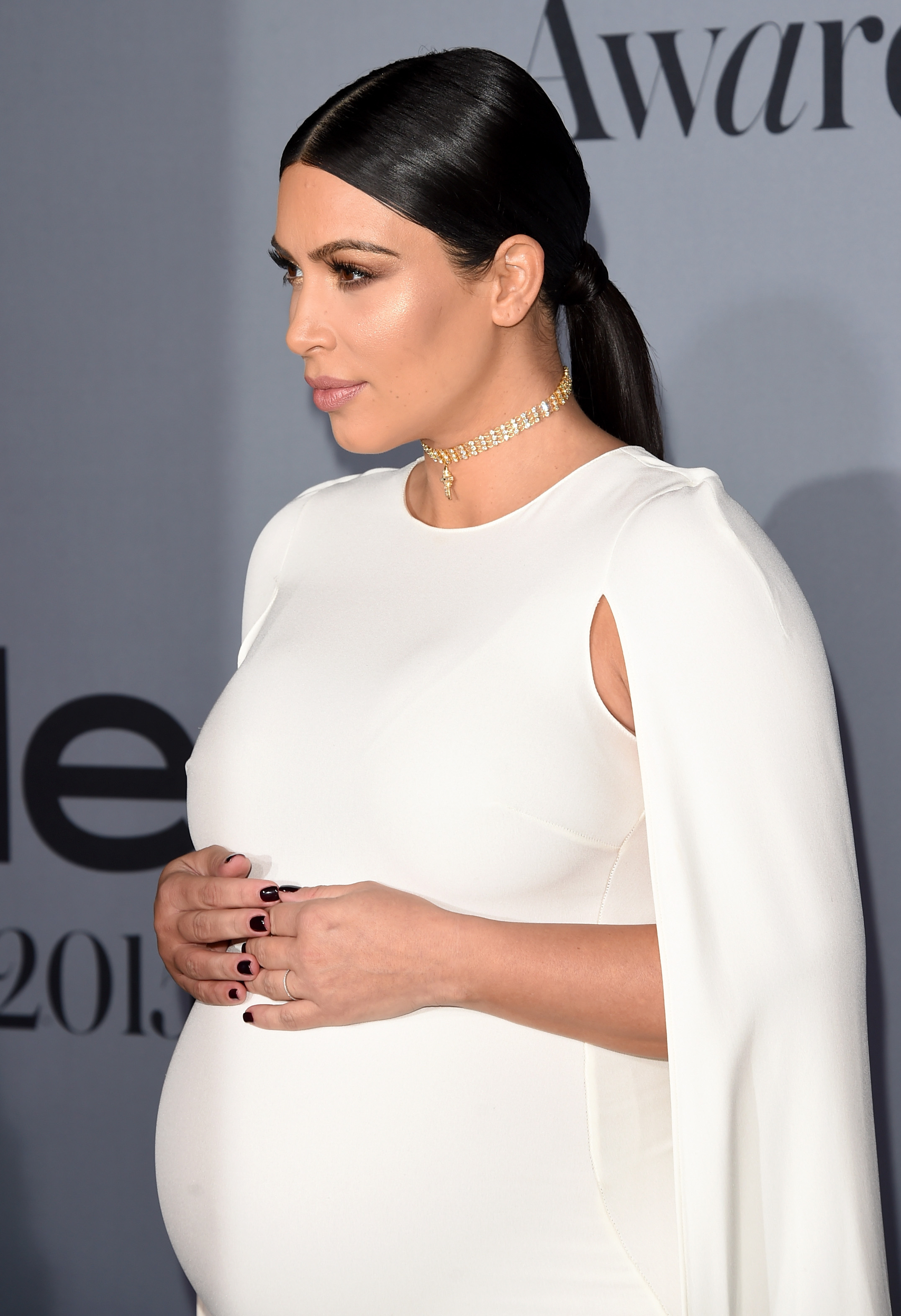 Kim Kardashians Secret To A High Ponytail Is Already In