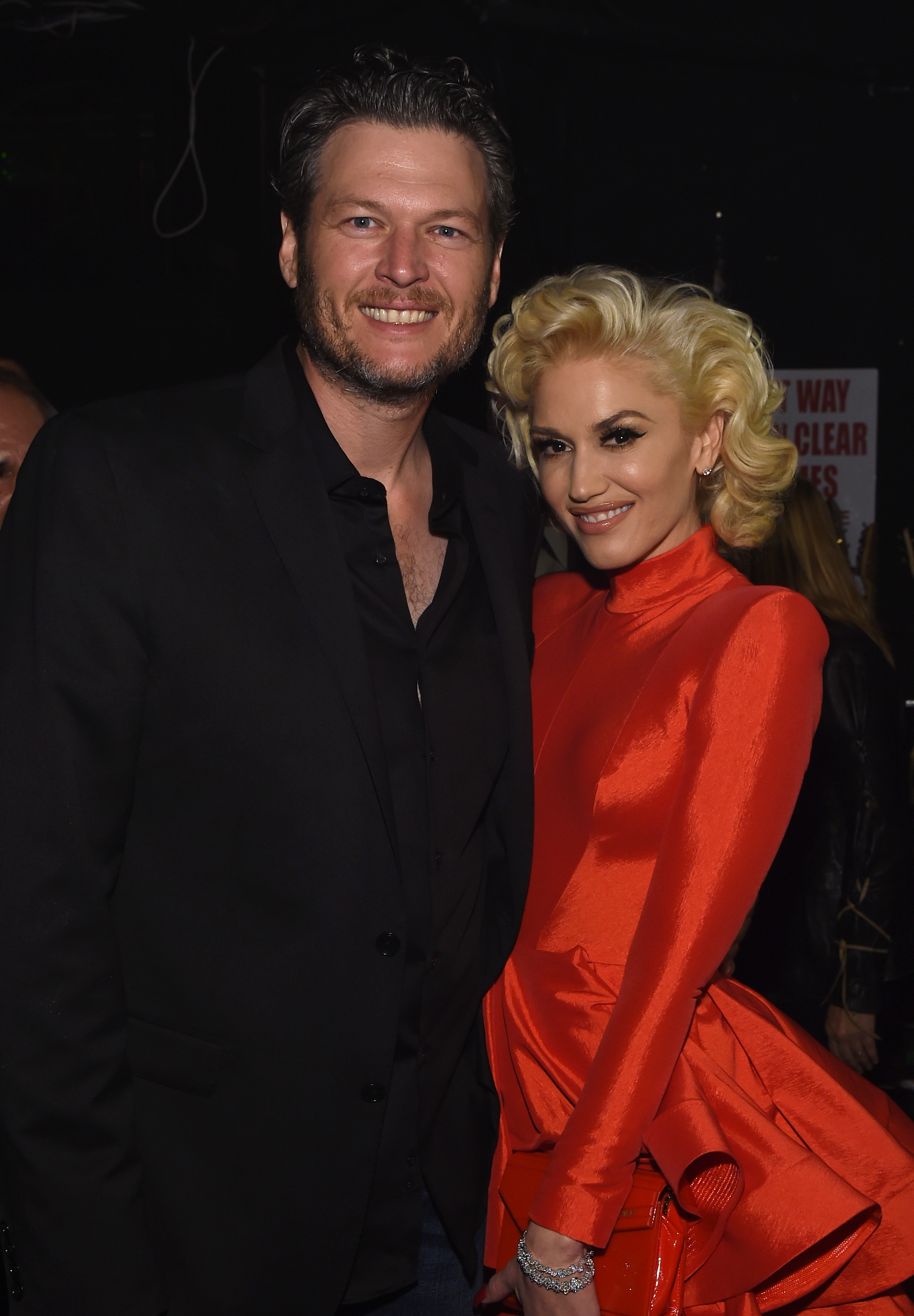 Gwen Stefani and Blake Shelton seemed very much in love as they attended church together.