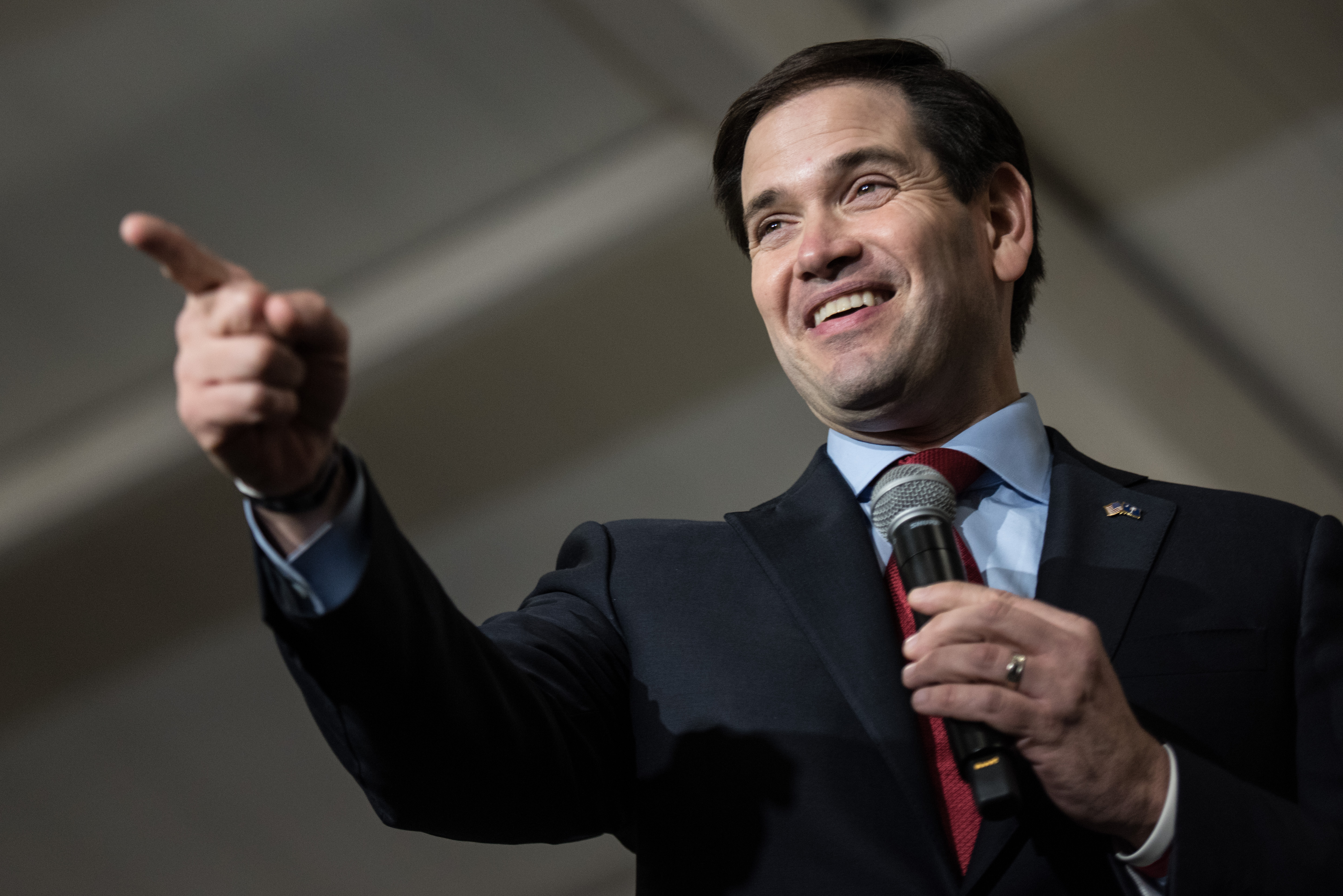 An Optimistic Marco Rubio Introduces Himself to Iowans 