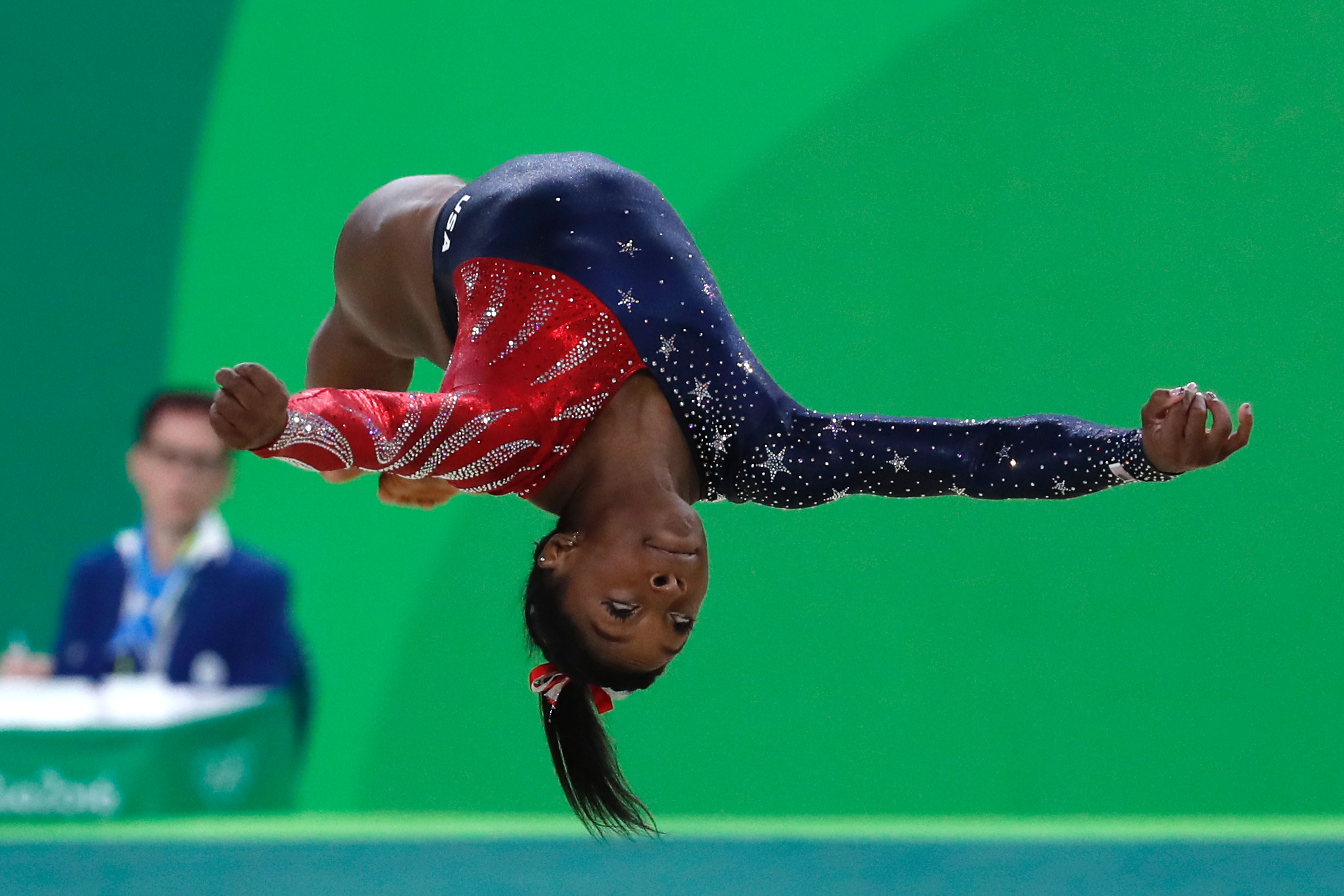 Simone Biles Makes A Stunning Olympic Debut.