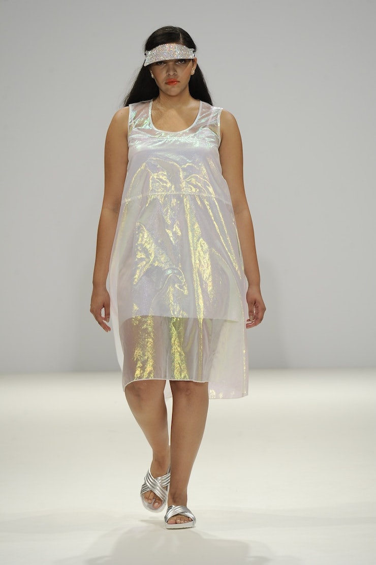 Evans, first plus size brand at london fashion week, does not ...