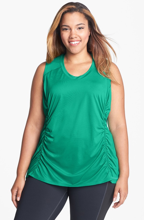 womens plus size workout tops
