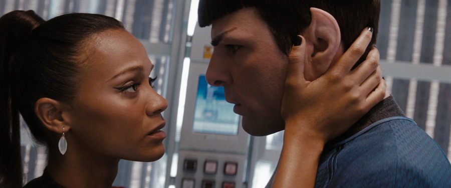 Resultado de imagem para spock and uhura
