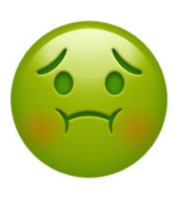 Image result for sick emoji