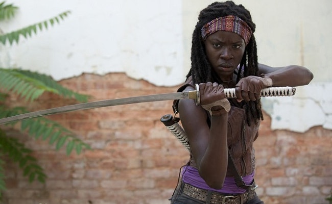 michonne the walking dead michonne disfraz