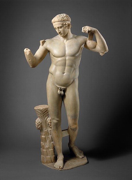 sculptură romană penis