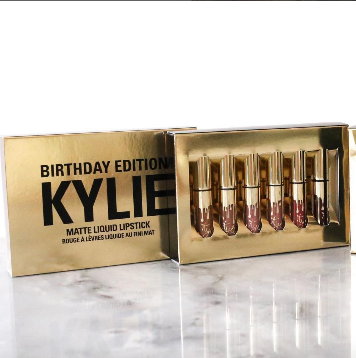 Kylie jenner limited birthday edition deals kylie matte liquid lipstick cosmetics