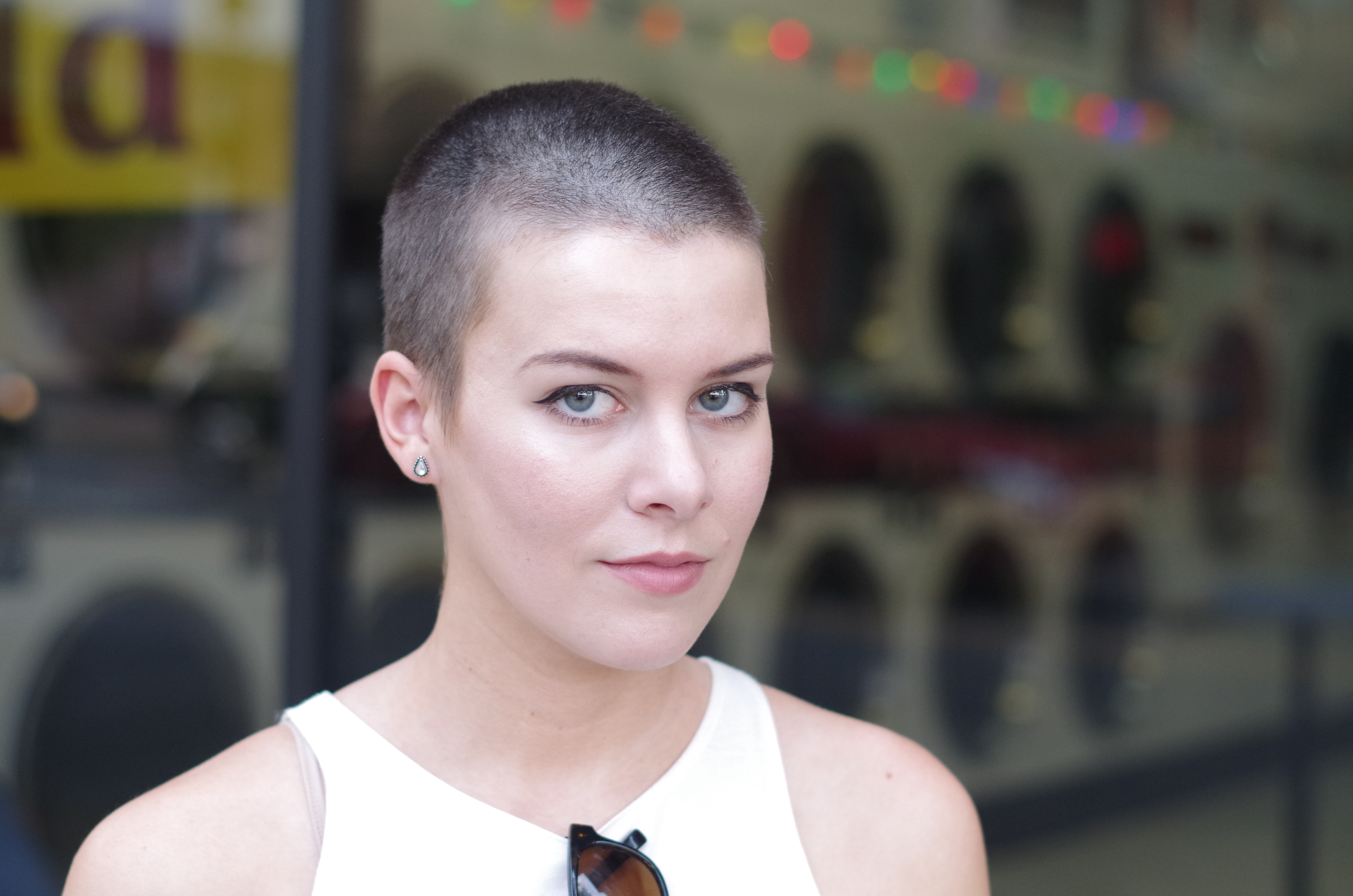 9 things girls with shaved heads are tired of hearing about