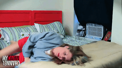 grace helbig period problems cramping gif