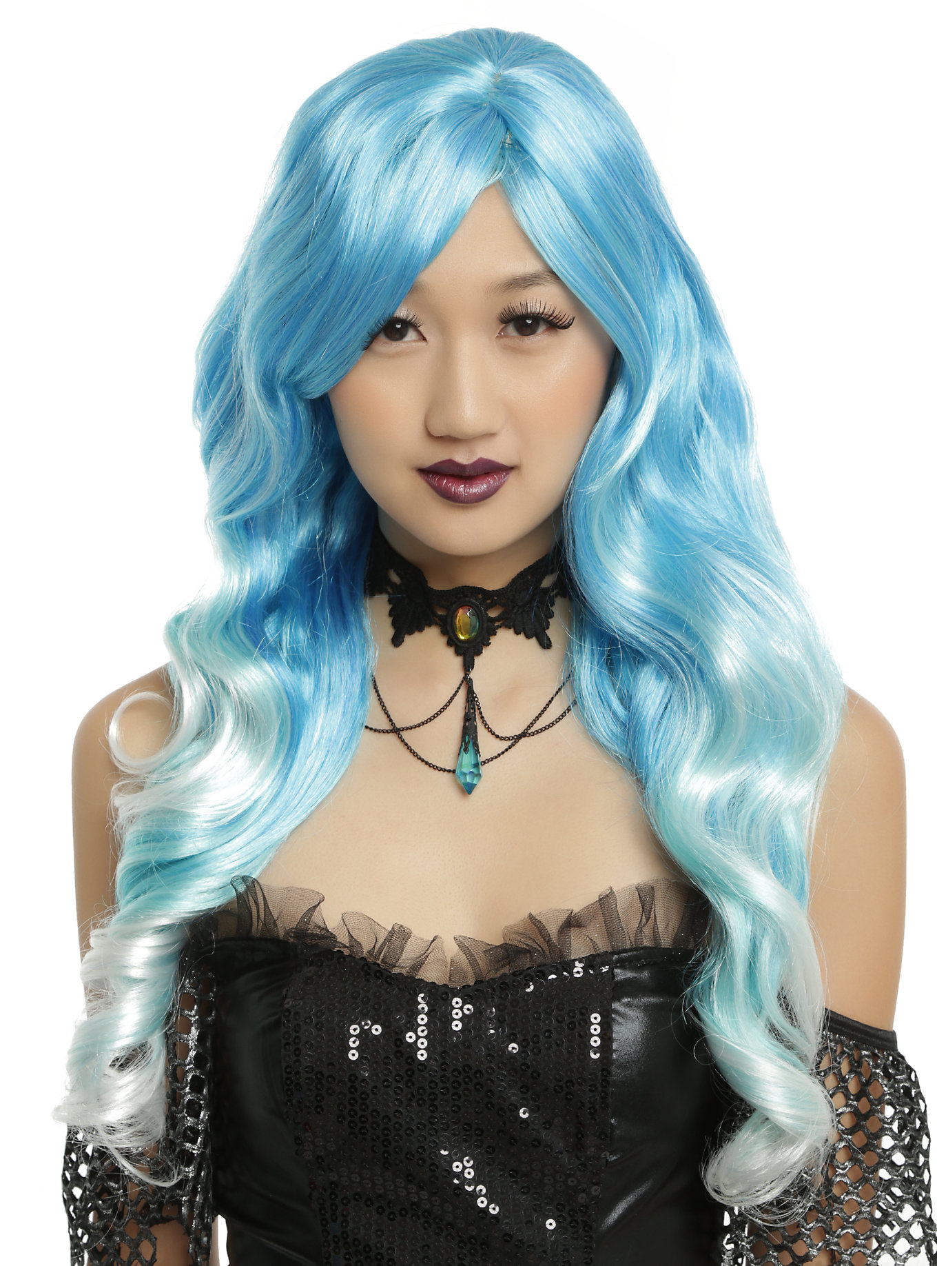 11 Of The Coolest Blue Halloween Wigs To Give You Some Costume