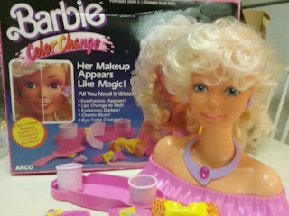 barbie color change hair