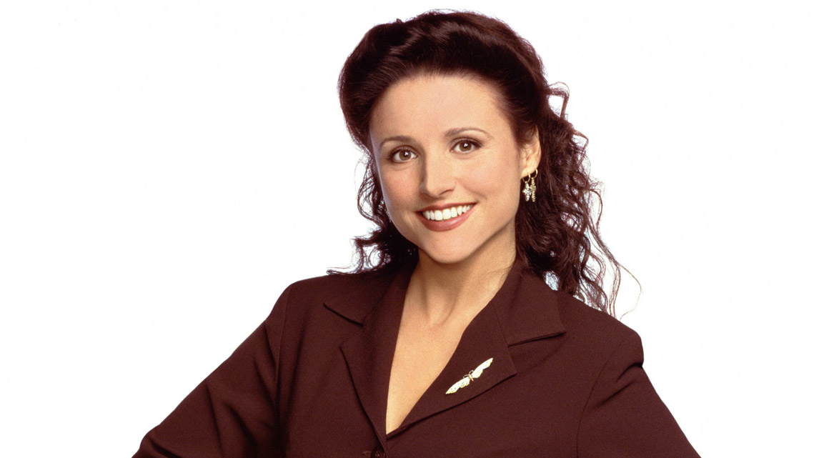 Seinfeld Anniversary: Elaine Benes Fashion Style Julia Louis