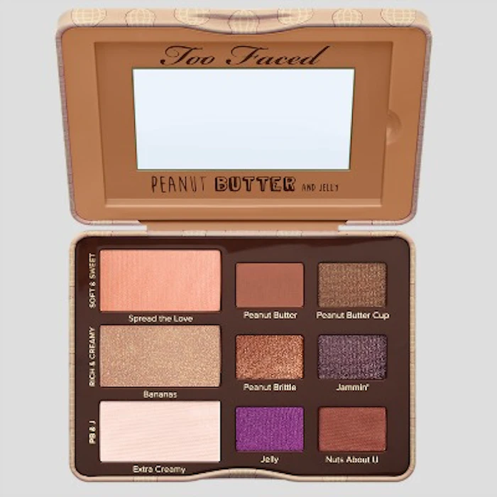 Too faced Peanut Butter and Jelly Eye Shadow Collection